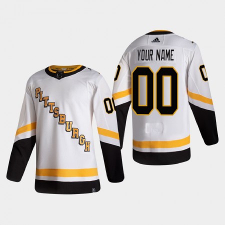 Pittsburgh Penguins Custom 2020-21 Reverse Retro Authentic Shirt - Mannen